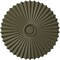 Ekena Millwork Shakuras Ceiling Medallion (For Canopies up to 5 3/4"), Hand-Painted Painted Turtle, 33 7/8"OD x 2"P CM34SHPTF - alternate 1